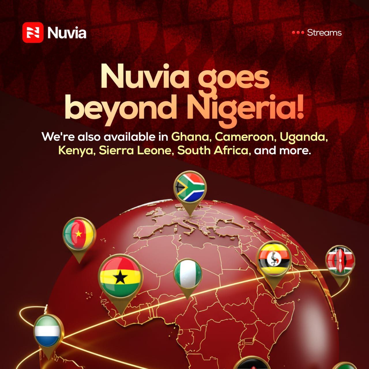 Nuvia is global